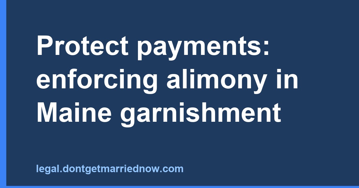 enforcing alimony wage — imagen ilustrativa